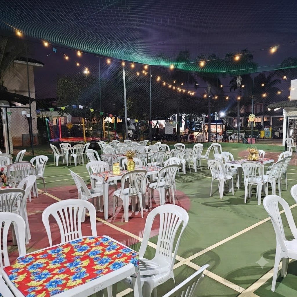 Ambiente de celebração preparado pela WRC